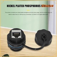 ROWANSG RJ45  Connector, Circular IP68 Waterproof Cat6A RJ45  Connector, Automated Communication Equ