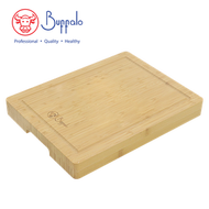 牛頭牌碳化竹木長方形厚身砧板 33 x 25 x 3.8厘米 (BF01CB3325)