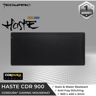 Tecware Haste CDR 900 Cordura (900 x 400 X 3mm) Black Mousepad