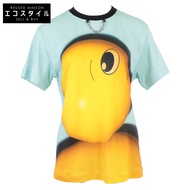 Louis Vuitton [สินค้าอย่างเป็นทางการในประเทศ/24SS] RW242WW MRV FRTS42 เสื้อยืดแขนสั้นลายเป็ด LV คอปก