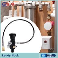 Gazechimp Pcp Scuba Tank Valve with 20inch Hose Accessories Scuba Diving Pcp Hpa Tank Regulator Valv