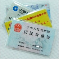 Transparent Transparent Citizen Card Holder Bus Card Holder Citizen Card ID Card Bank Card Holder ID