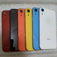 Original IP XR backdoor removed, original IP XR rear cover