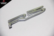 PROTON R3 LOGO CAR EMBLEM HIGH QUALITY RESIN SILVER 3M STICK
