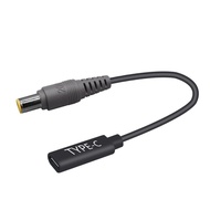 0.15M/0.49FT Type-C female jack to DC7.9*5.5MM PD Charging Adapter Cable,Notebook  PD fast Charging 