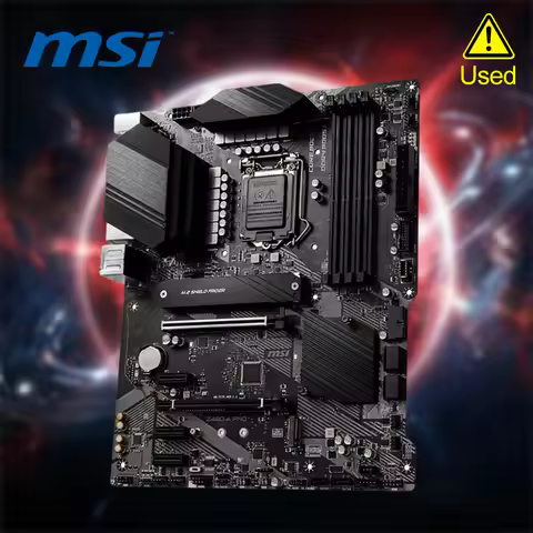 MSI LGA 1200 Z490-A PRO Motherboard 128GB Intel Z490 PCI-E 3.0 Desktop Mainboard M.2 Dual Channel DD