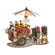 Rolife Puzzle 3d Blossom Cart Set 187 Pcs - Mix