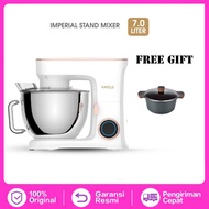 RAVELLE Stand Mixer 7L Imperial Electric Mixer - Dinasty White