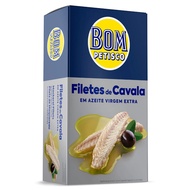 Bom Petisco Mackerel Fillets In Extra Virgin Olive Oil 120g