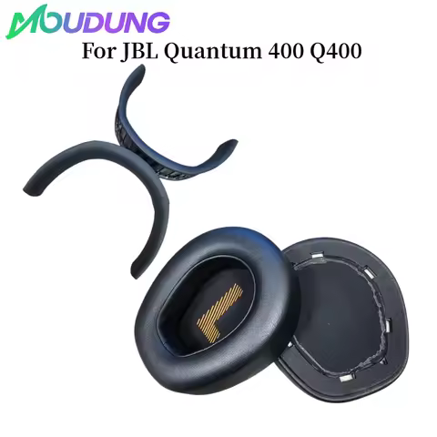 MOUDUNG Replacement Ear Pads For JBL Quantum 400 Q400 Headphones Ear Cushions, Headset Earpads, Ear