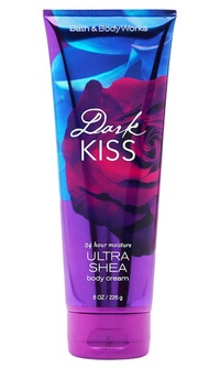Bath & Body Works Dark Kiss Ultra Shea Body Cream, 8 Ounce Bath & Body Works Dark Kiss Ultra Shea Bo