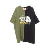【二手】Gucci GUCCI 短袖T卹 GUCCI × THE NORTH FACE 復刻版 671437 棉質 × THE NORTH FACE 男士T卹 二手 A