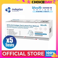 SD Abott Zybio Wondfo Antigen Home Test - Box of 5 Test Kits (Family Antigen Test Kits)