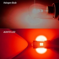 AUXITO 2 ชิ้น Canbus W21 / 5W 7443 T20 หลอดไฟ LED เบรคเบรคไฟ 7440 หลอดไฟ LED สำหรับสำรองไฟย้อนกลับสี