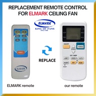 Elmark Fan Remote Ceiling Fan Remote Control for Elmark Brand Wall Ceiling Fan FAN-2989W