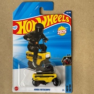 Hot Wheels Honda Motocompo - Yellow ( 181/250 - 2025 Mix Q - MOTO 3/5 ) - New for 2025