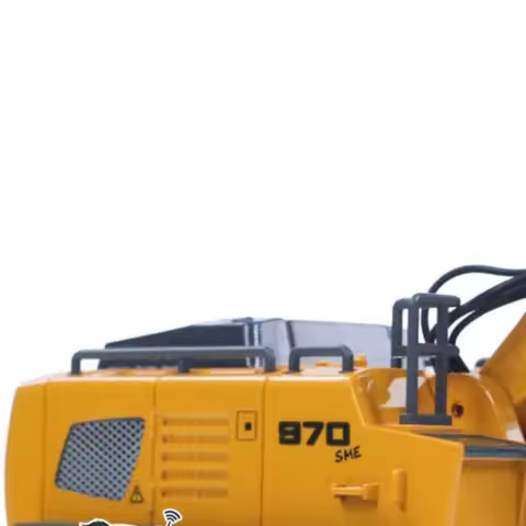 US Sale 1/50 RC K970 LR636 PC520 Engineering Vehicle Remote Control Electric Metal Bucket Tracks Lig