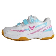 No Difference Sports Victory VICTOR A311JR AM Pearl White/Bonnie Blue Children Badminton Shoes Price