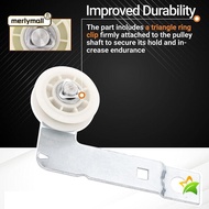MERLYMALL Dryer Idler Pulley, Durable W10837240 Dryer Idler Wheel, Accessories Universal Attachment 