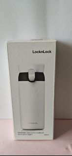 Locknlock 鋼膽350mL水壺。採用316不銹鋼。防酸防腐蝕。