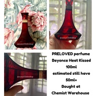 PRELOVED | PARTIAL Beyonce Heat Kissed EDP 50+/100ml perfume