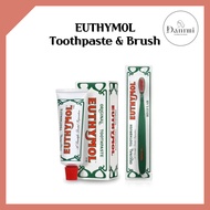[EUTHYMOL] Toothpaste & Toothbrush Regular Classic Type