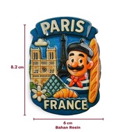 PARIS FRANCE Refrigerator Magnets from FRANCE