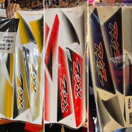 STRIPE RXZ MILLENIUM MILI MORITAKA BIRU PUTIH STICKER COVERSET RXZ