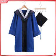 {halfa}  Loose Fit Academic Robe University Graduation Gown Graduation Gown with Cap and Tassel Long