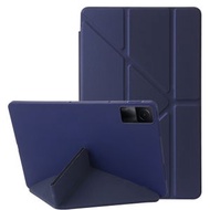全城熱賣 - 適用於小米 Redmi Pad SE 硅膠變形金剛平板皮套（藍色）