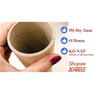 Combo of 10 large paper core tubes for paintings and decals, 76mm in diameter and length, cut to ord