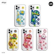 [Official Merchandise] LINE FRIENDS l elago All Smartphone Cases Phone Strap with Stickers