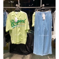 Urban Revivo: Short Sleeve Shirt + Long Jeans