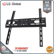 TV Wall Bracket Wall Mount bracket (V-LED-4608) Full Set Screw for TV LCD Size 23-46 Inch