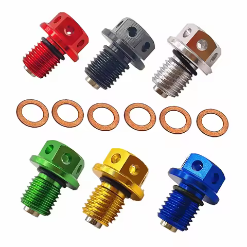 CNC Oil Drain Plug Bolt For Honda XR CRF 50 70 80 100 CR500 CR125R CR250R CRM250 CRF250L/M XR250 XR4
