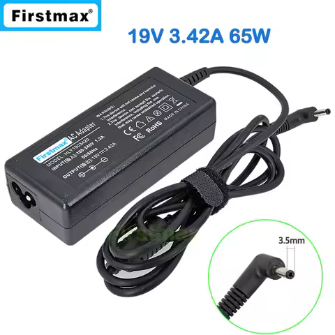19V 3.42A 65W Laptop Power Adapter Charger for Medion Akoya E15301 E15302 E15303 E15307 E15308 E1640