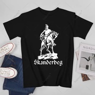 Uniseks Lelaki Skanderbeg Republik Albania Shqipëria Tirana Baju-T Albania T-Shirt Wanita Lelaki 100
