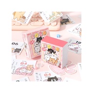 2026 calendar calendar 2026 Cat MINI Calendar Cartoon Loving Girl 365 Days