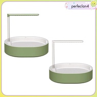 [Perfeclan4] Parrot Bird Bathtub Cage Accessory Bird Bathtub Shower Box with Pump Lovebird Shower Fo