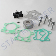 SALE 6J8-W0078 Water Pump Impeller Kit For Yamaha Outboard Motor 2T 25HP 30HP 4T F15 F30 6J8-W0078-A