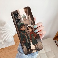 Oppo A78 4G 2023 Case - Cartoon Fashion Case - ZELORA - Oppo A78 4G Softcase - Oppo A78 4G Case - Op