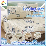 Cooling Mat Mattress Protectors Banig Queen Size Mattress cover Banig Sleeping Mat 3 IN 1 Bedsheet