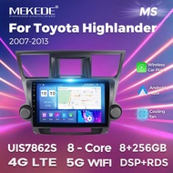 Suitable for 0 7-1 3 Models Toyota Henlanda H i g h l a n d e r Car Central Control Android Navigati