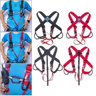 Adepe Upper Body Harness Ascending Protection Adjustable Fixed Belt Caving Canyoning Rock Climb