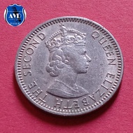koin kuno 10 Cents Malaya british Borneo