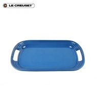 LE CREUSET French household ceramic long plate with ears 31cm barbecue plate steak plate steamed fis
