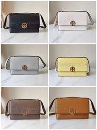 Tory Burch Fashion Women's Handbag with Lychee Texture, Shoulder Bag 單肩包
