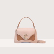 Coccinelle รุ่น C-Me Bicolor E1SSM180201357 กระเป๋าถือผู้หญิง สี ROSETTE/SKIN ขนาด 23.5X16X9 cm