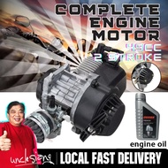 pocket bike engine 49Cc 2-Stroke Pocket Bike Engine Motorcycle Engine Motor Air Filter Pullstart Qua
