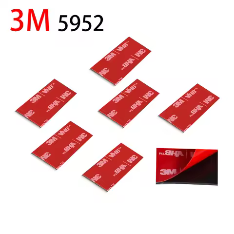 3M VHB 5952 Heavy Duty Double Sided Adhesive Acrylic Foam Tape Good For Car Camcorder DVR Holder/15m